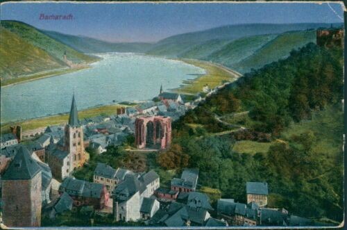 Ansichtskarte bacharach - ansichtskarte,
